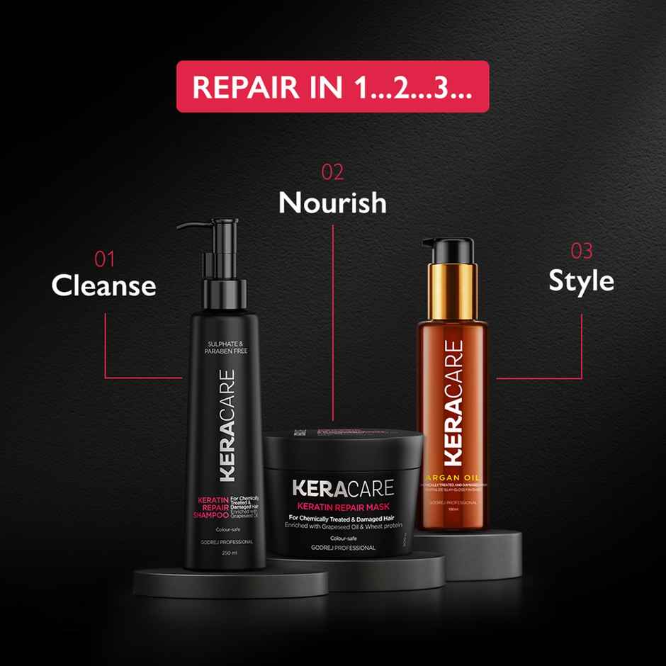 Godrej Professional Keracare Keratin Repair Shampoo