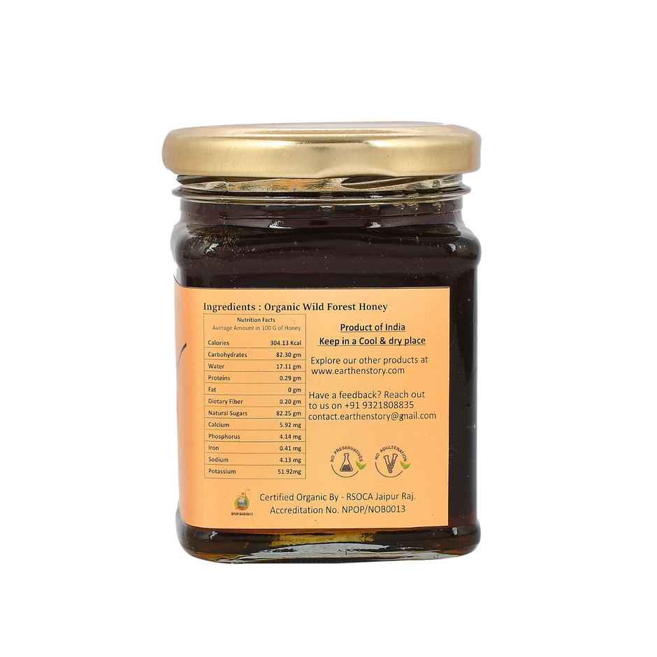 Earthen Story Organic Wild Forest Honey