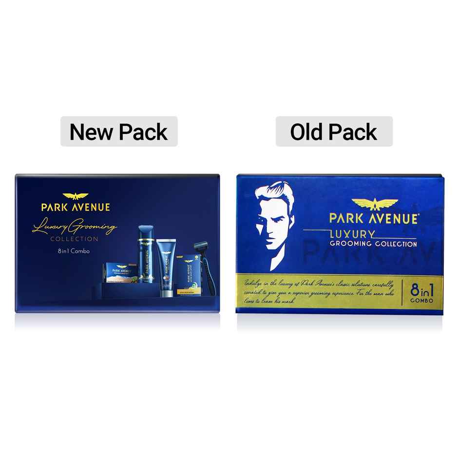 Park Avenue 8 in 1 Luxury Men's Grooming Kit | Premium Grooming