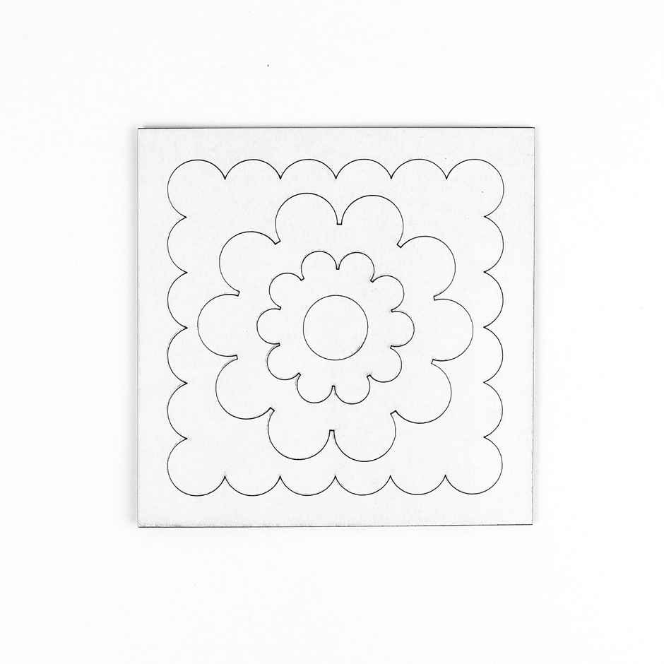 Wall Hanging 6 Inch Colour Bloom | Tota