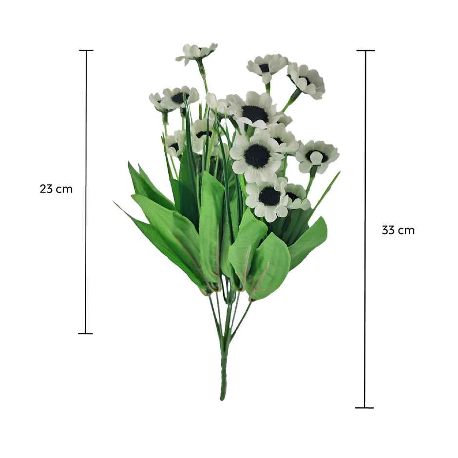 10club Artificial Daisy Flowers | White Daisy Flowers