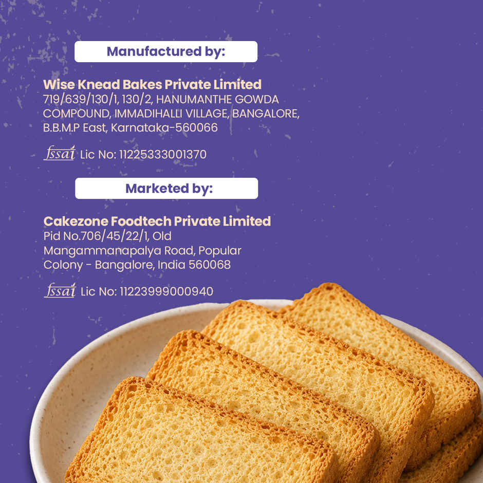 Cakezone Milk Rusk