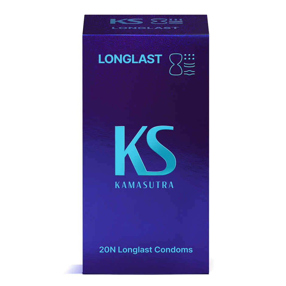 KamaSutra Longlast Condoms for Men | Safe & Comfortable
