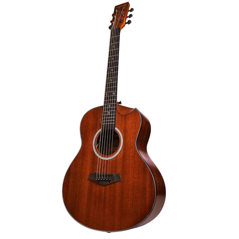 Kadence Slowhand Mahogany Top Shm03 | Semi Acoustic Guitar | 38 Inch | With Padded Bag And Preamp