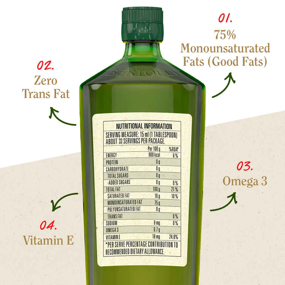 Bertolli Extra Virgin Olive Oil