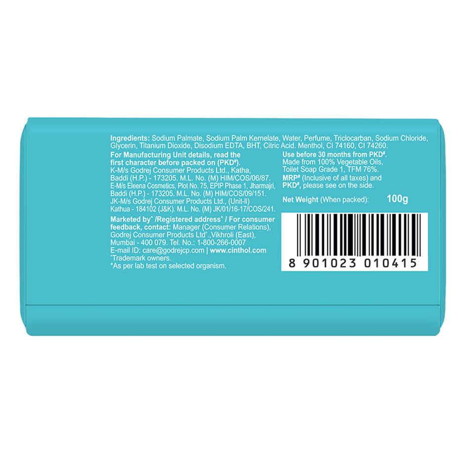 Cinthol Cool Bath Soap - Value Pack, For Men & Women