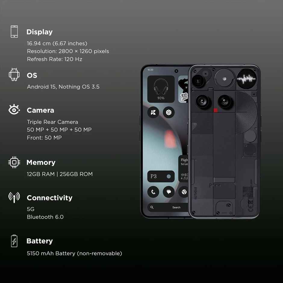 Nothing Phone 3 12/256 Black