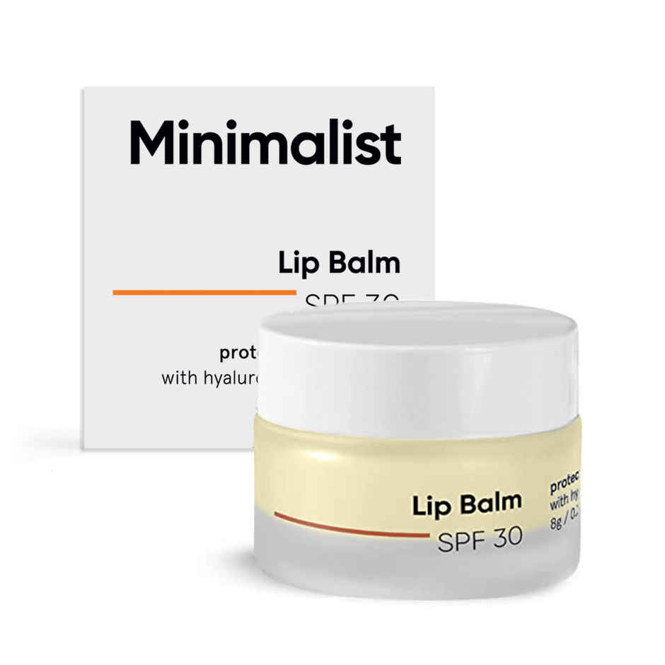 Minimalist Spf 30 Lip Balm with Ceramides & Hyaluronic Acid