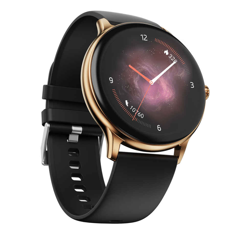 Fire Boltt Orbix 1.39 TFT BT Calling Smart Watch | Gold Black