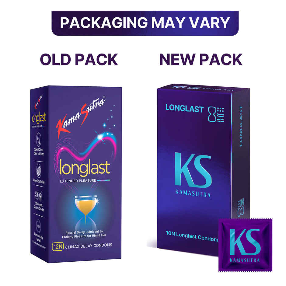KamaSutra Long Last Extended Pleasure Condoms