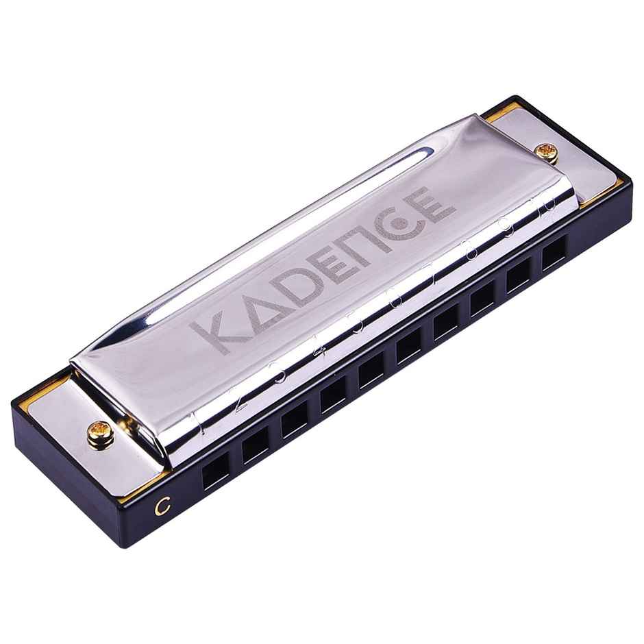 Kadence Daitonic Harmonica T104 with Learning Course | KAD-HR-T104 - Silver