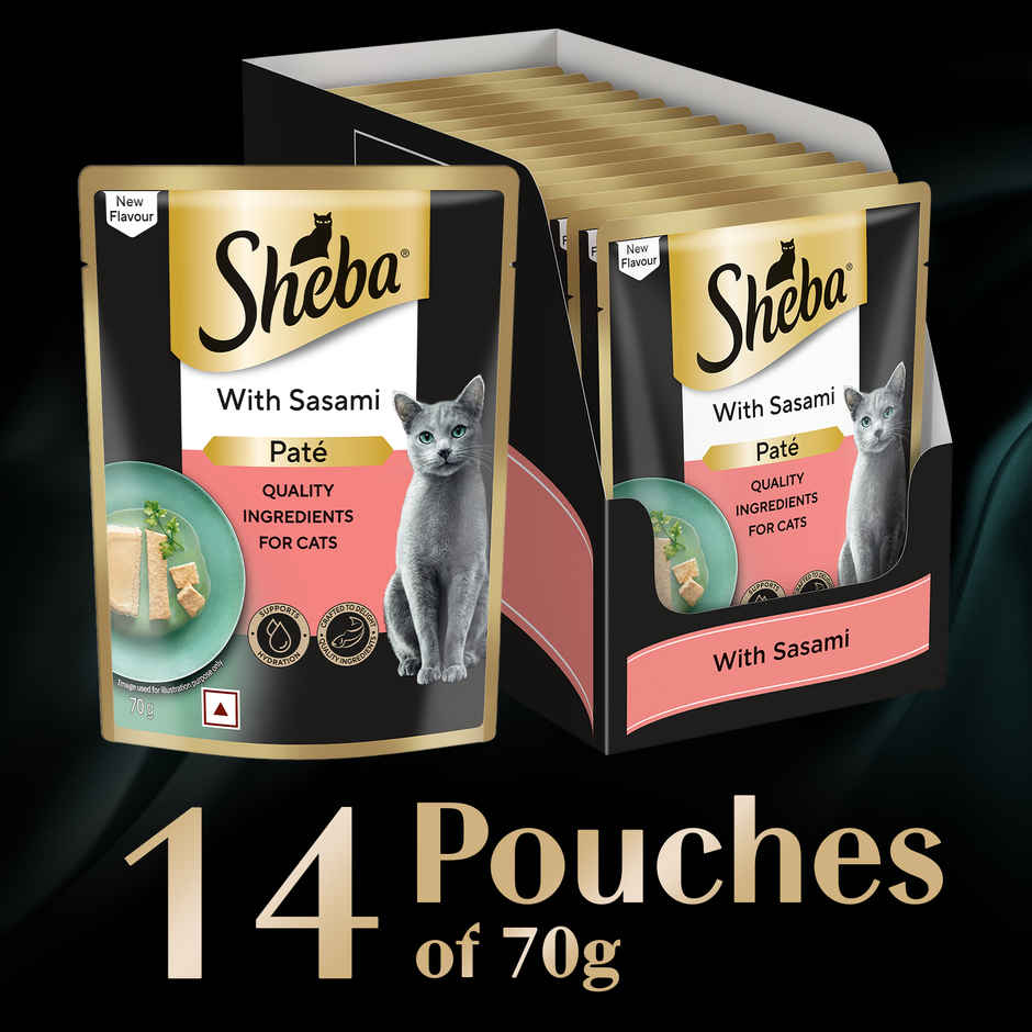 Sheba Pate Adult Wet Cat Food | Sasami