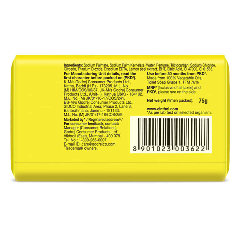 Cinthol Lime Bath Soap
