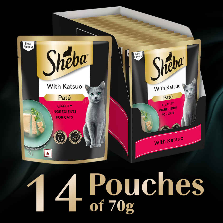 Sheba Pate Adult Wet Cat Food | Katsuo