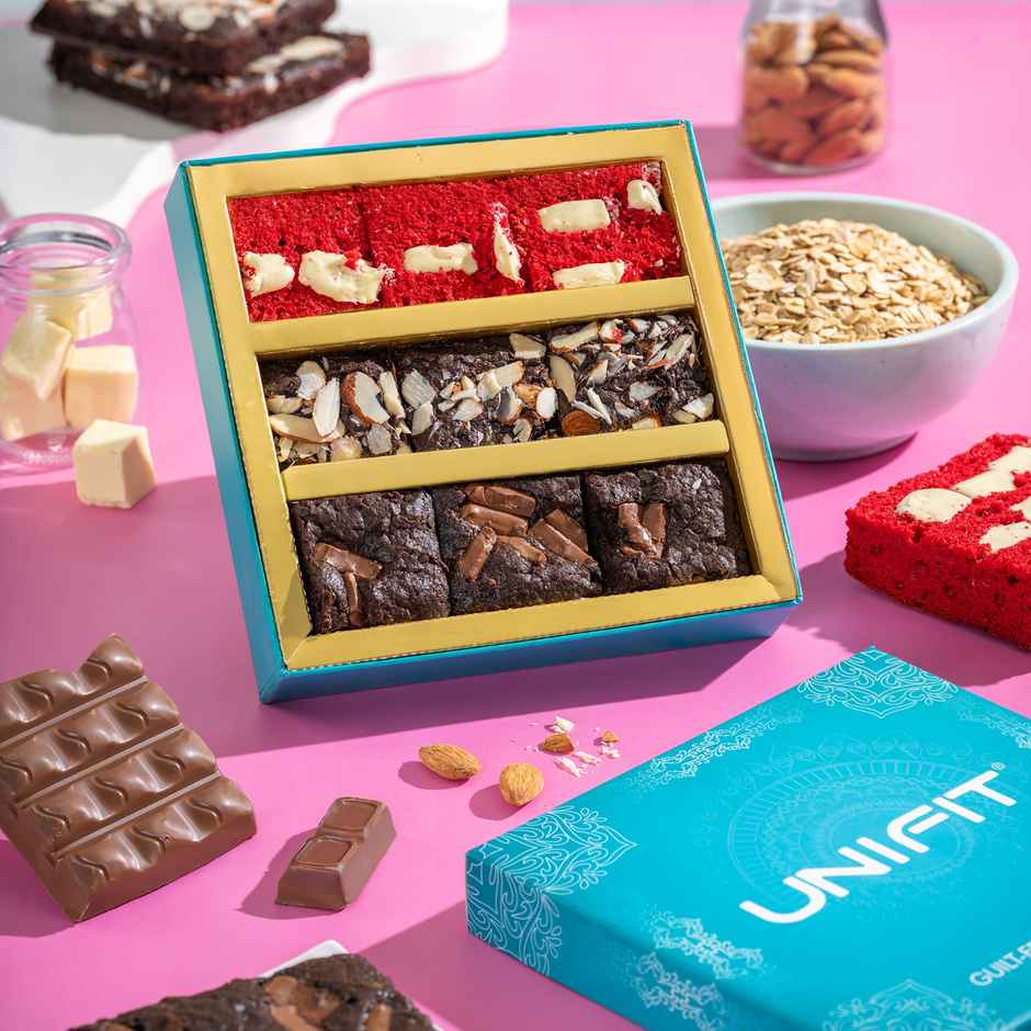 Unifit Decadent Fudge Box | 3-Layer Guilt-Free Indulgence