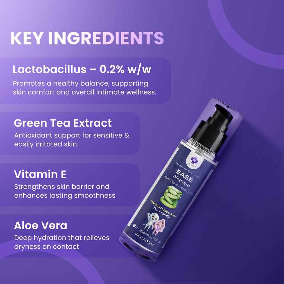 My Soul AloeVera Water Based Edible lubricant
