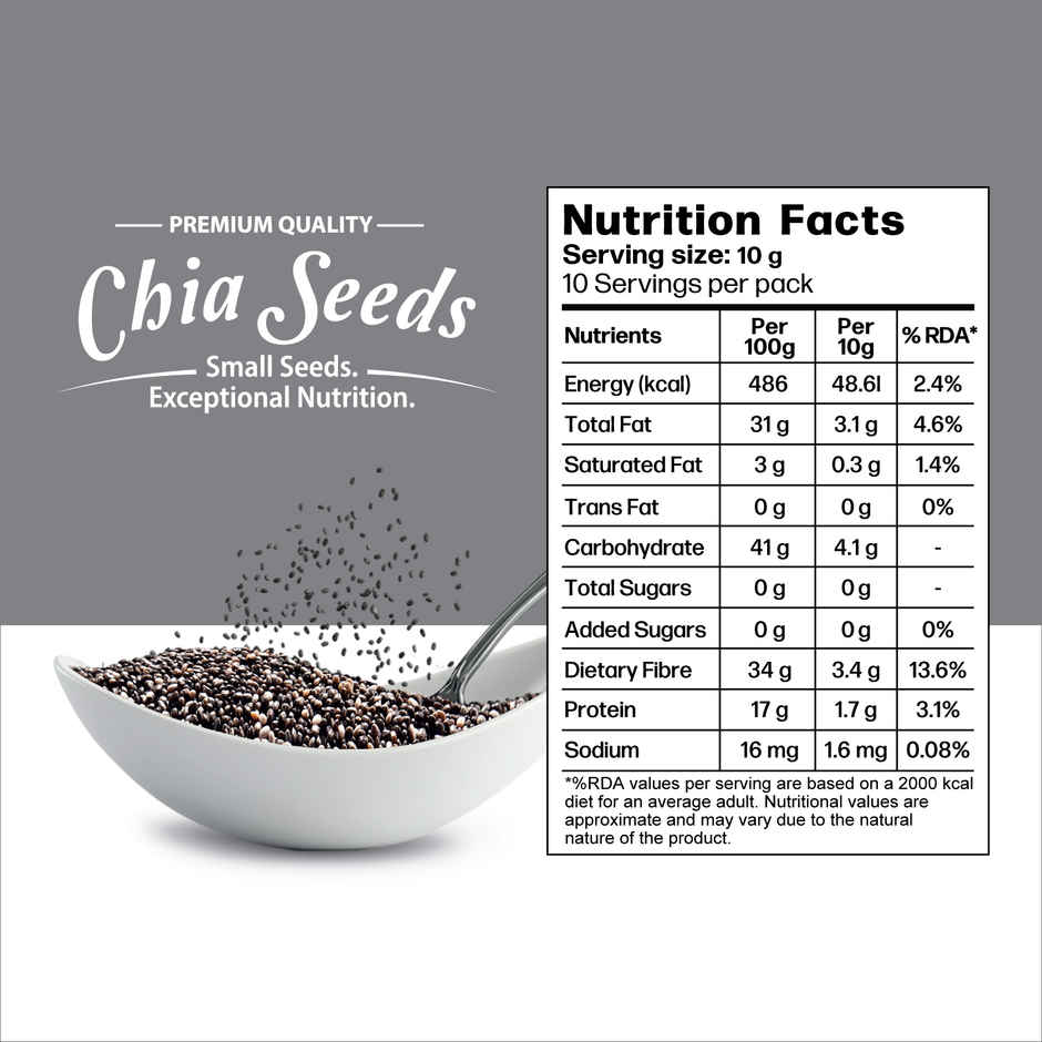 Farmse Chia Seeds Raw