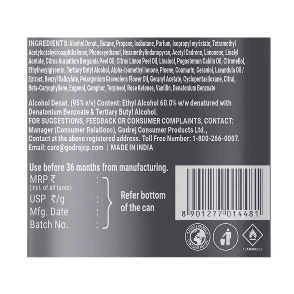 Park Avenue Voyage Deodorant Spray for men