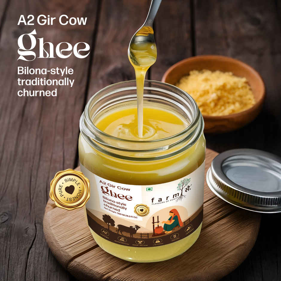 Farmse A2 Gir Cow Ghee | Bilona Method