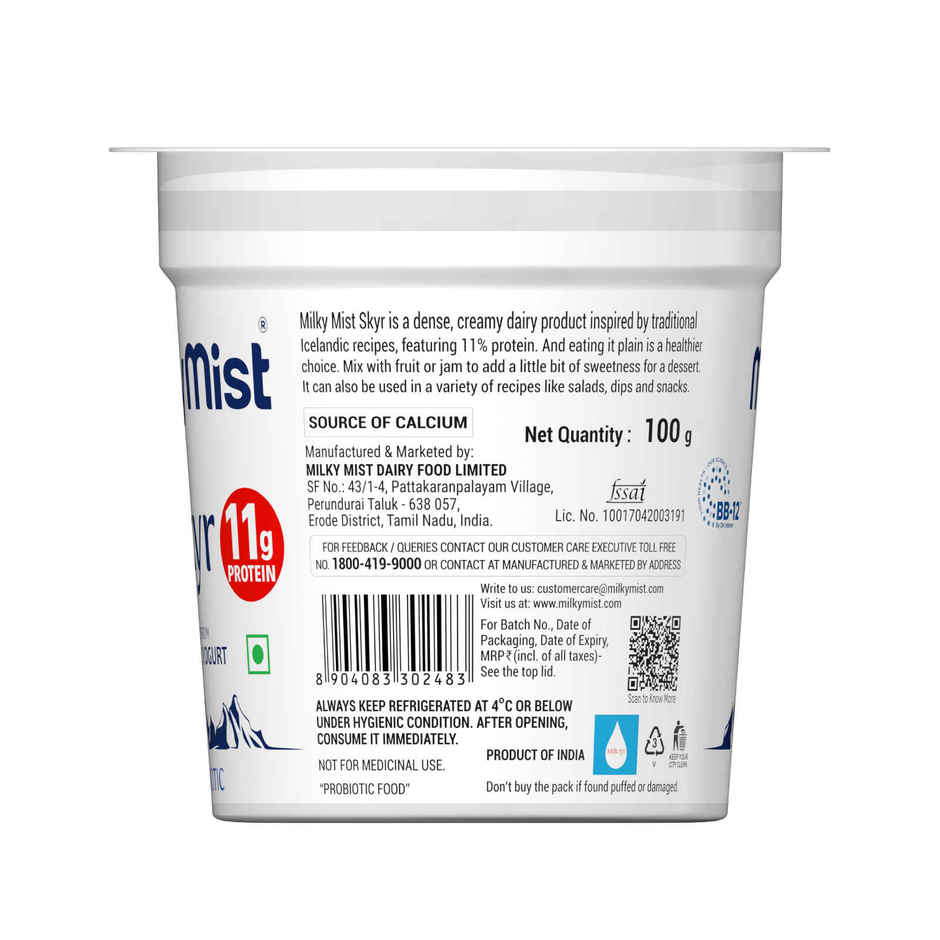 Milky Mist Skyr
