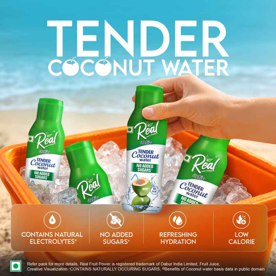 Real Activ Tender Coconut Water | Pack of 6