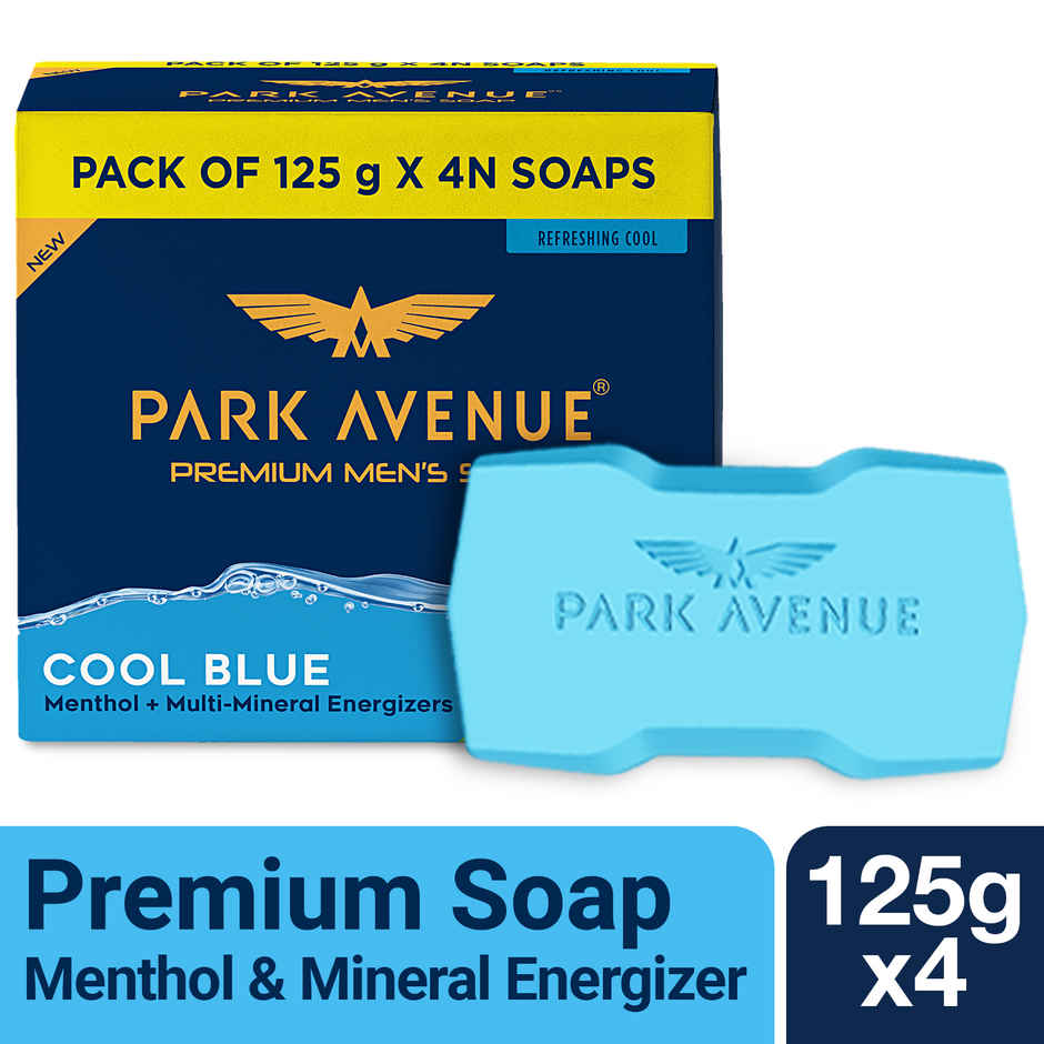 Park Avenue Cool Blue Soap Pack of 4