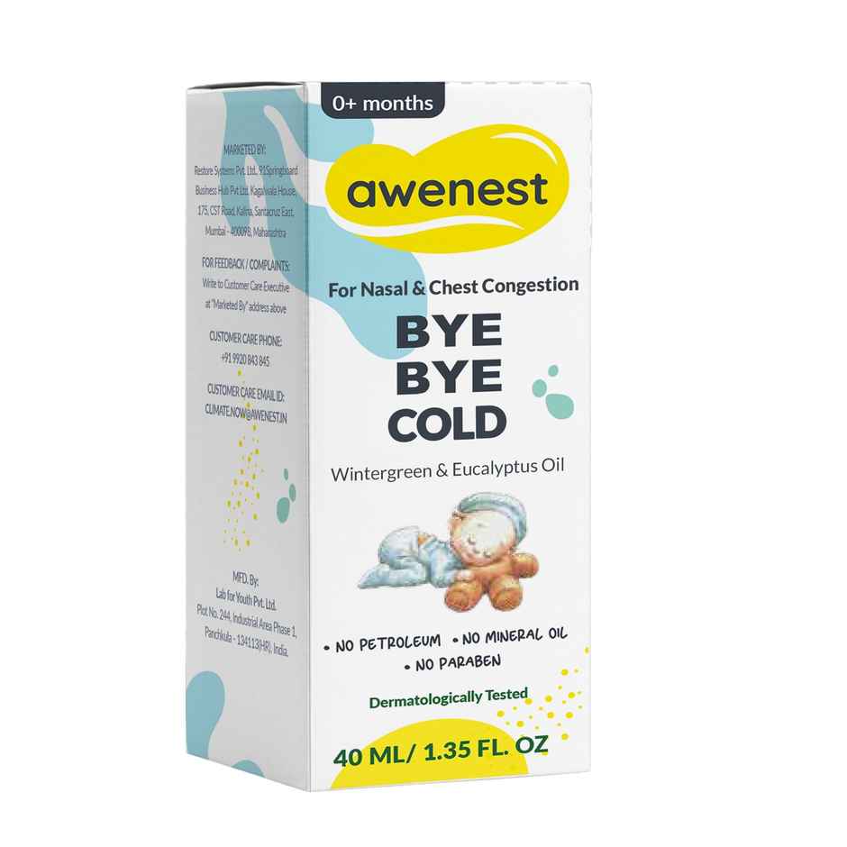 Awenest Bye Bye Congestion Cold Relief Roll-On