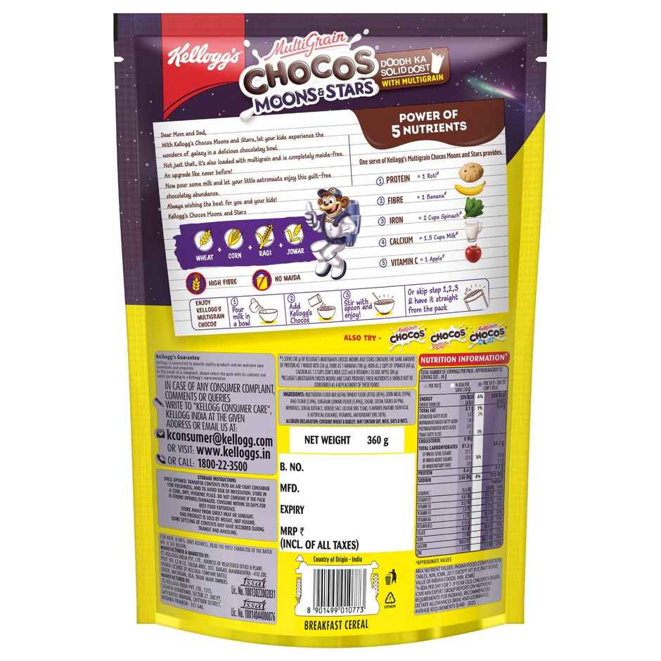 Kellogg's Multigrain Chocos Moons & Stars