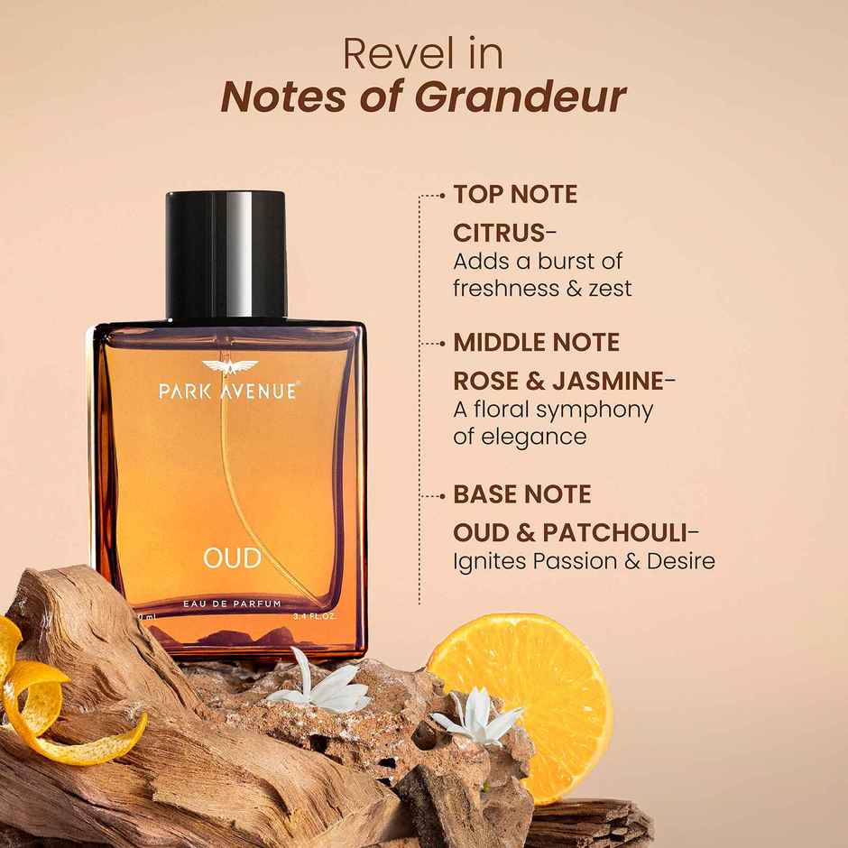 Park Avenue Oud, Eau De Parfum Men, Long Lasting Perfume for Men