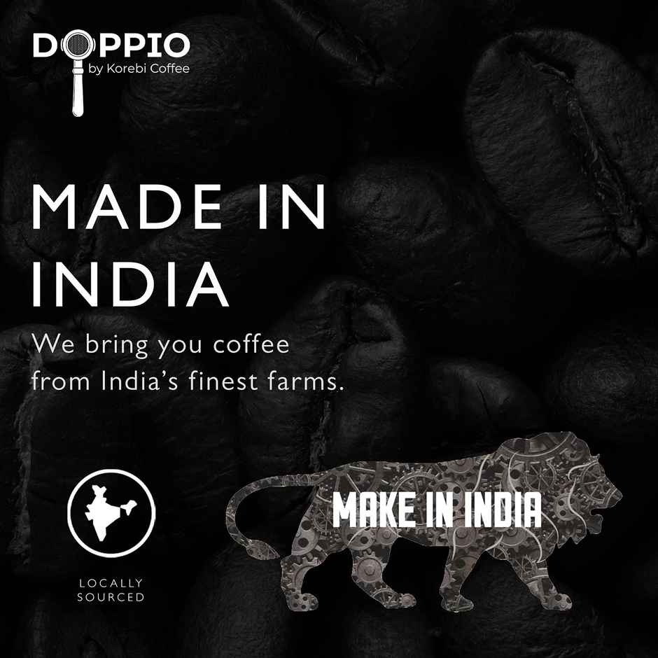 Doppio By Korebi Coffee Hazelnut-Artisan Instant Liquid Coffee Concentrate|5-Pack|20 ml Each