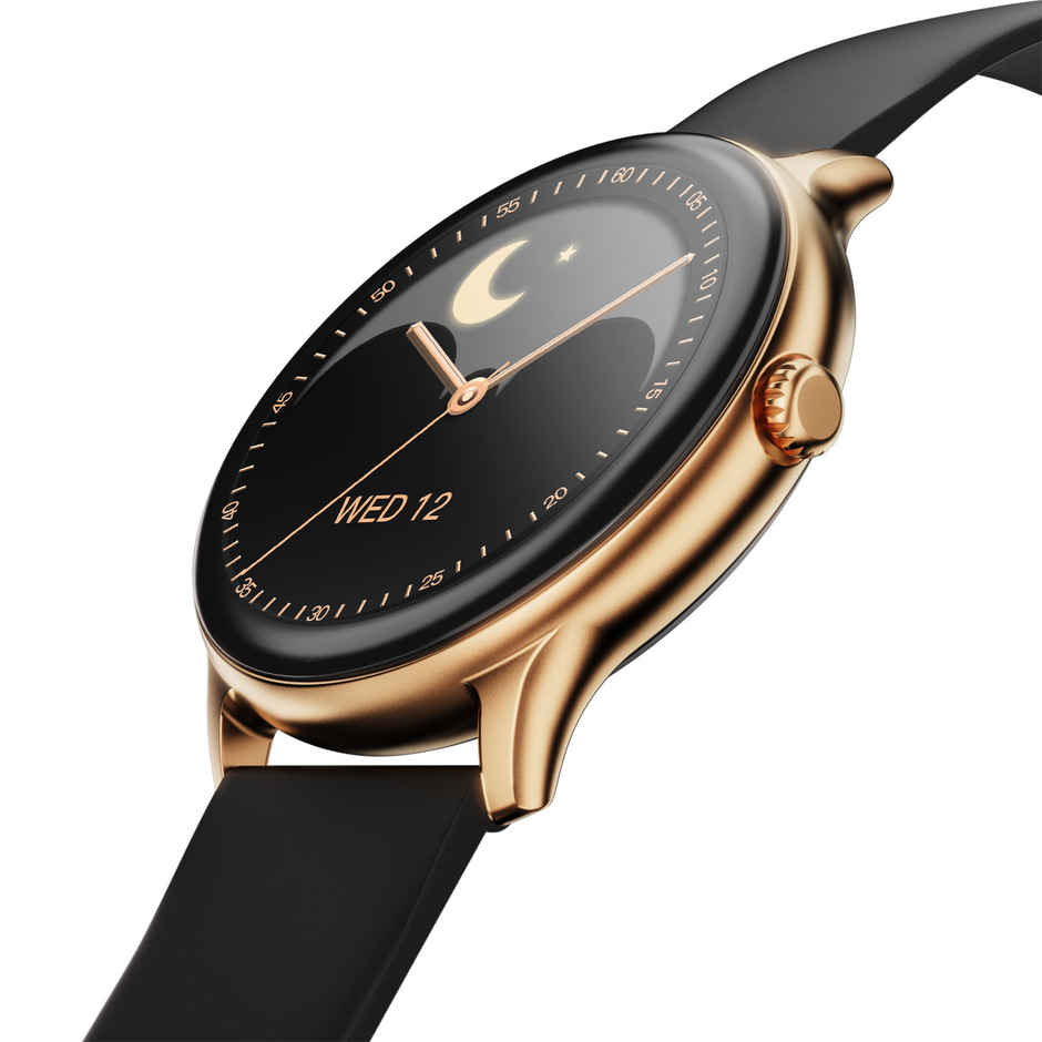 Fire Boltt Orbix 1.39 TFT BT Calling Smart Watch | Gold Black
