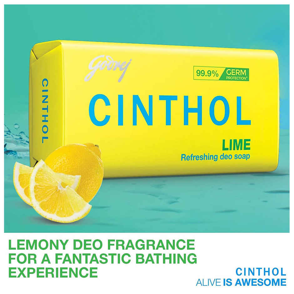 Cinthol Lime Bath Soap
