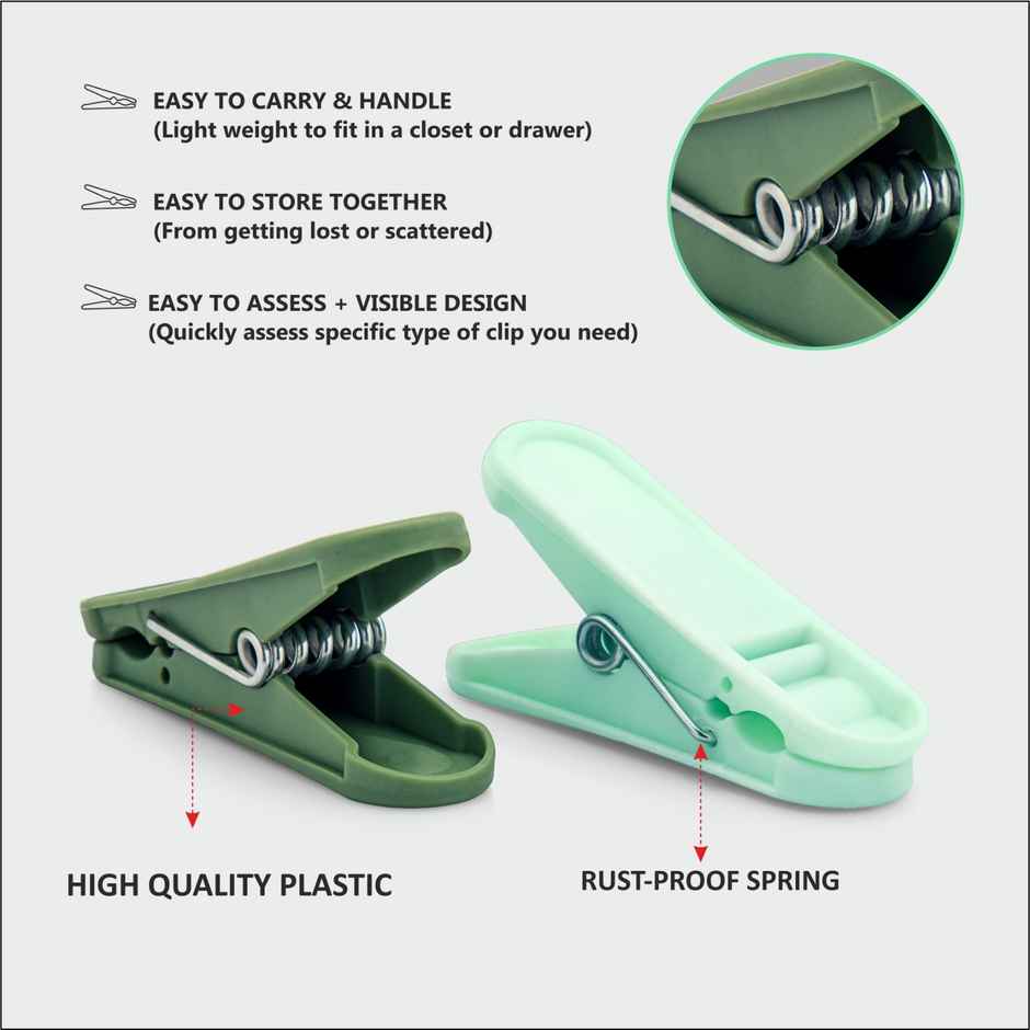 Jatin Jaguar Plastic Cloth Pegs