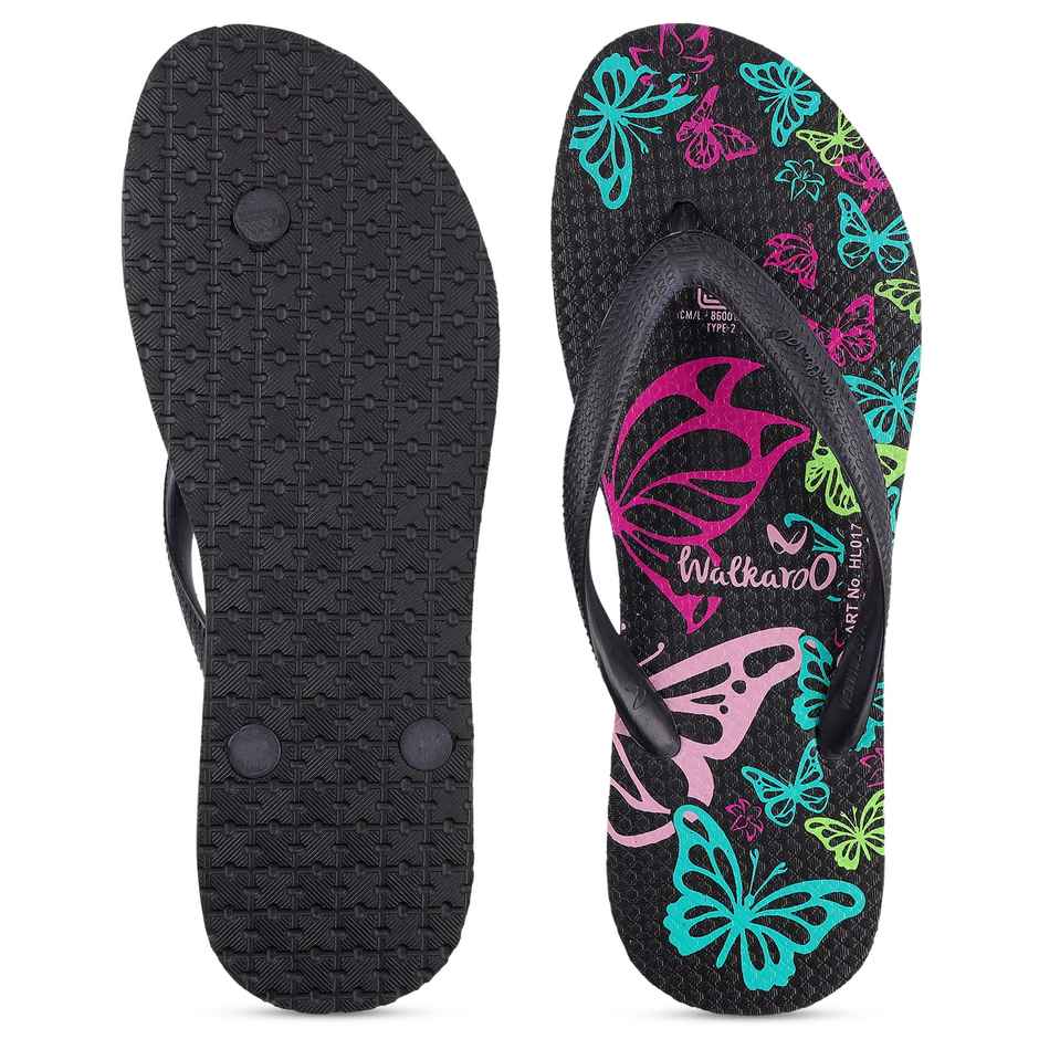 Walkaroo Women's Dailywear Hawai | HL017 Black | UK 8