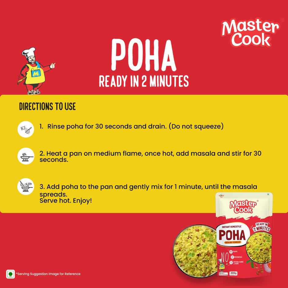 Master Cook Home-style Poha