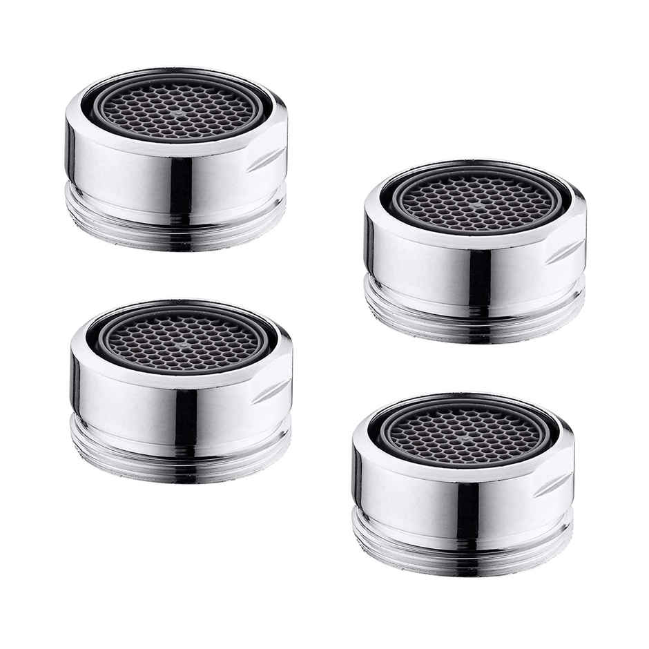 Ruhe Foam Flow Aerator With Brass Permix | Male | Pack Of 4