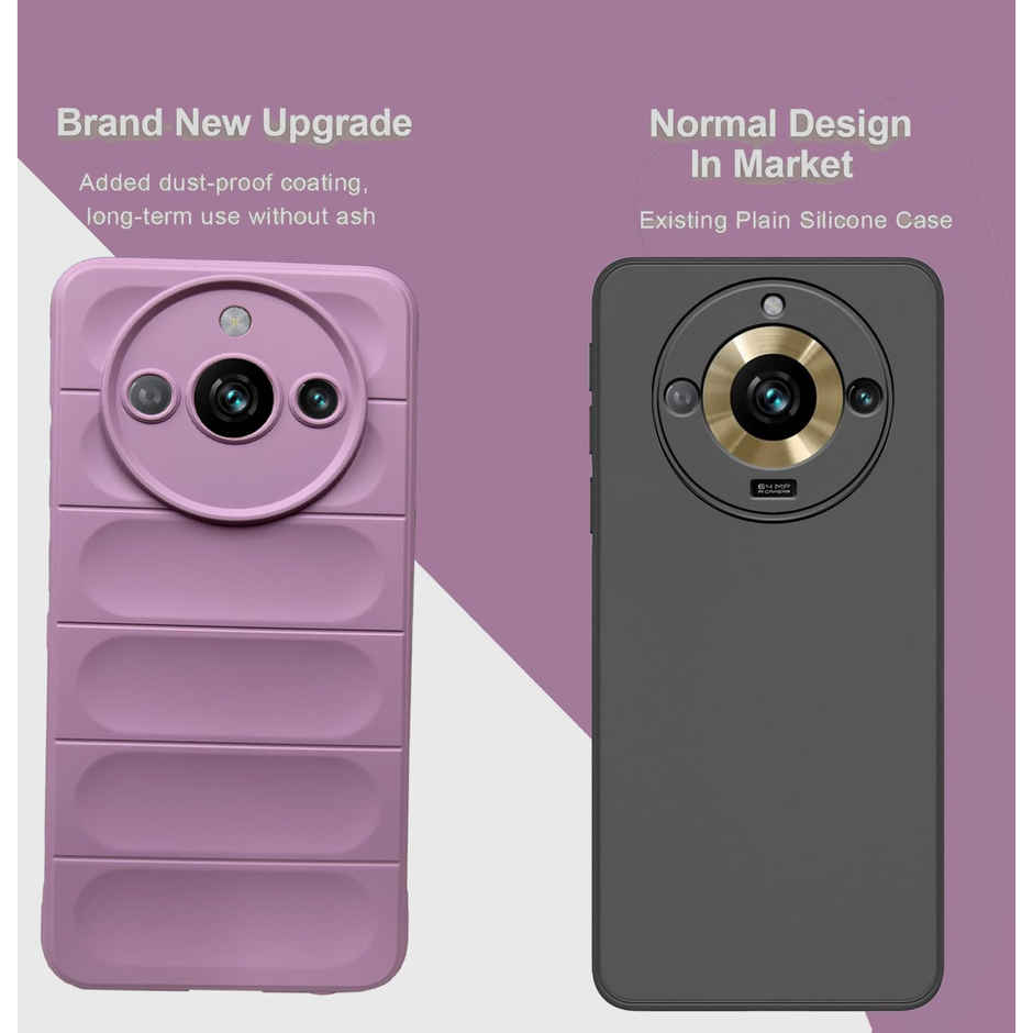 Artistque Case For Realme Narzo 60 5g Back Cover - Liquid Stripe Cover Silicone