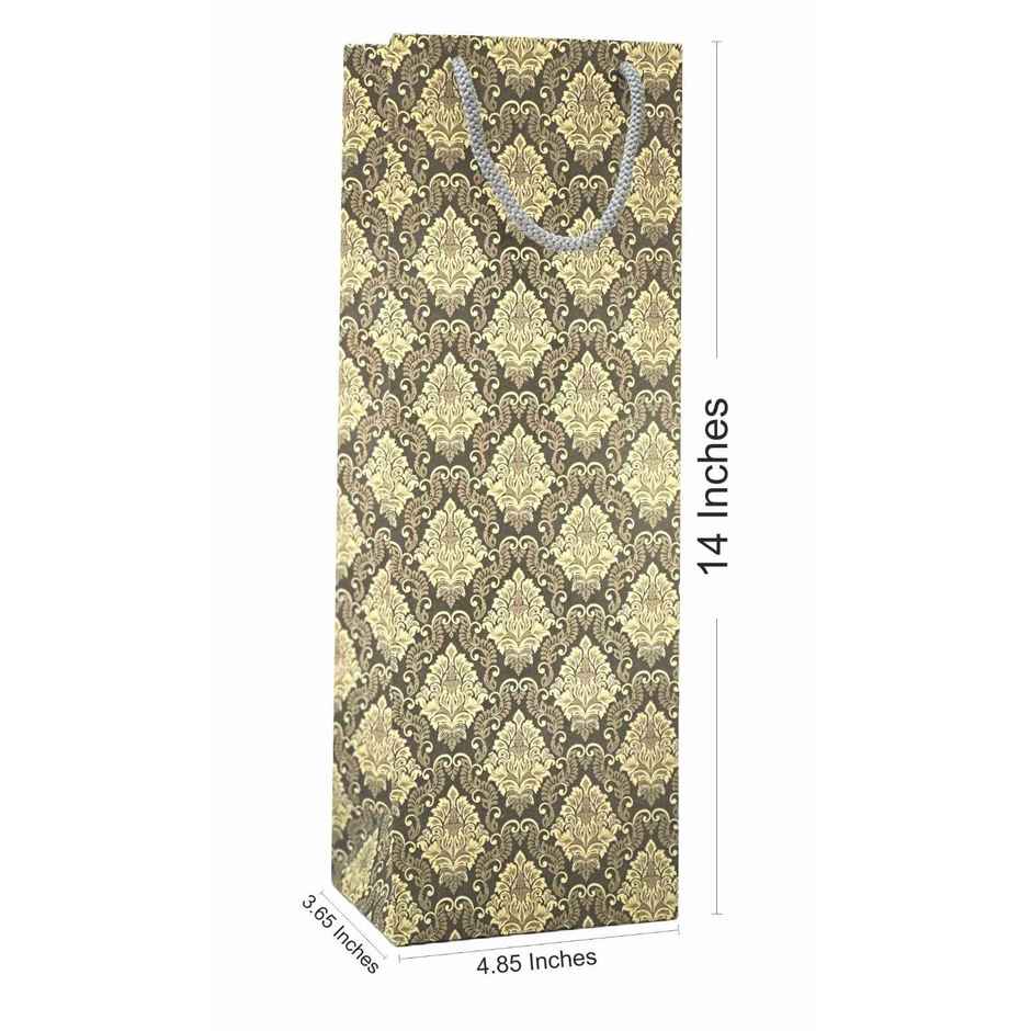 Premium Wine Bag | Grey | Let's Vybe