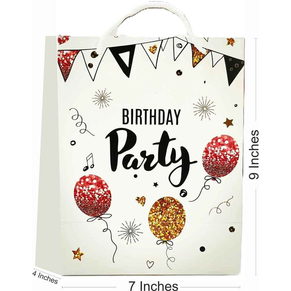 Birthday Paper Gift Bag | Let's Vybe