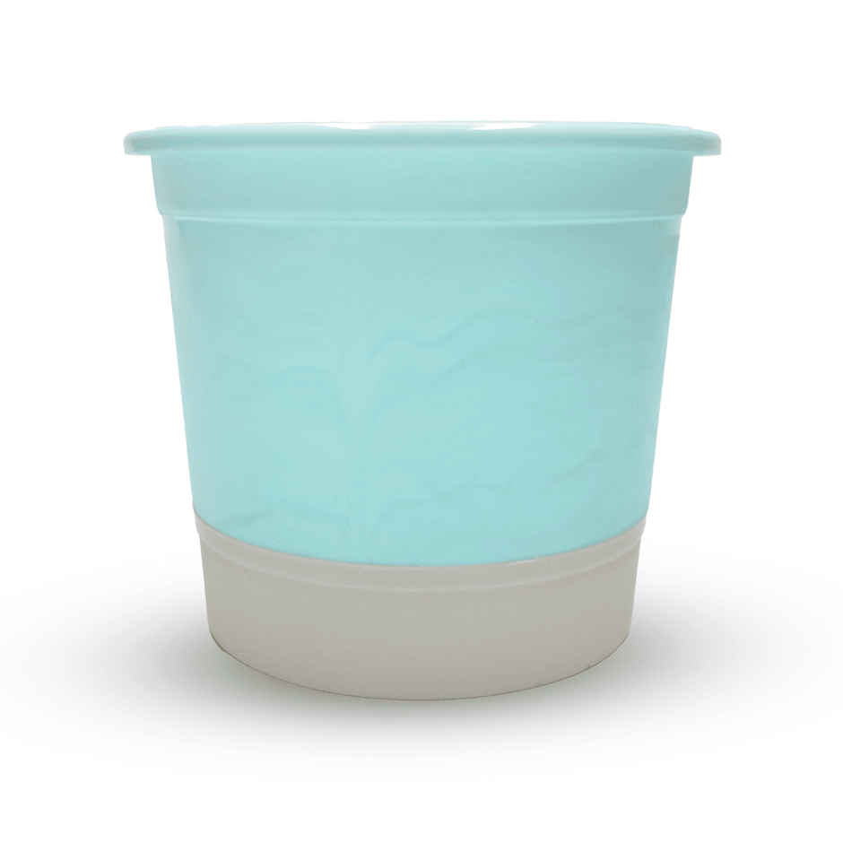 10club Self Watering Plastic Pot - Mint Beige
