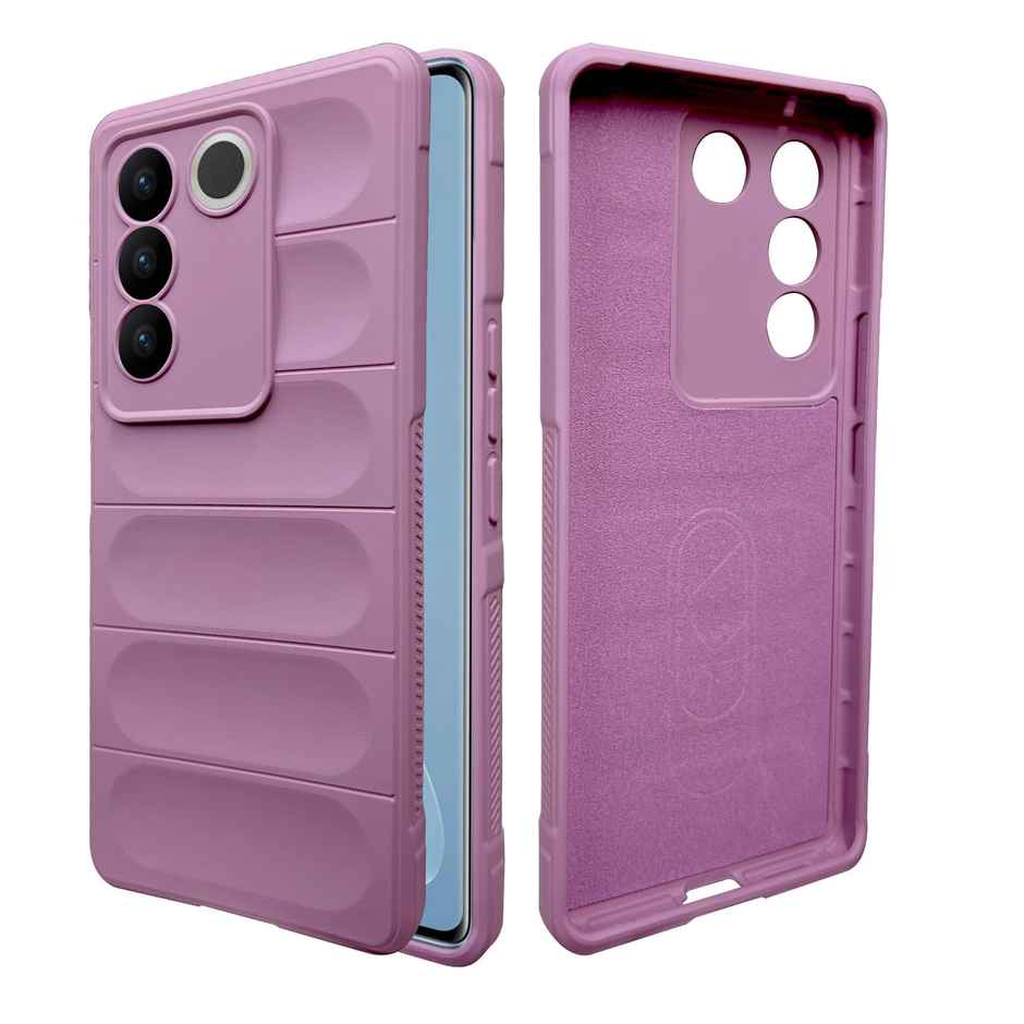 Artistque Case For Vivo V27 / V27 Pro 5g Back Case Cover - Liquid Stripe Cover Silicone