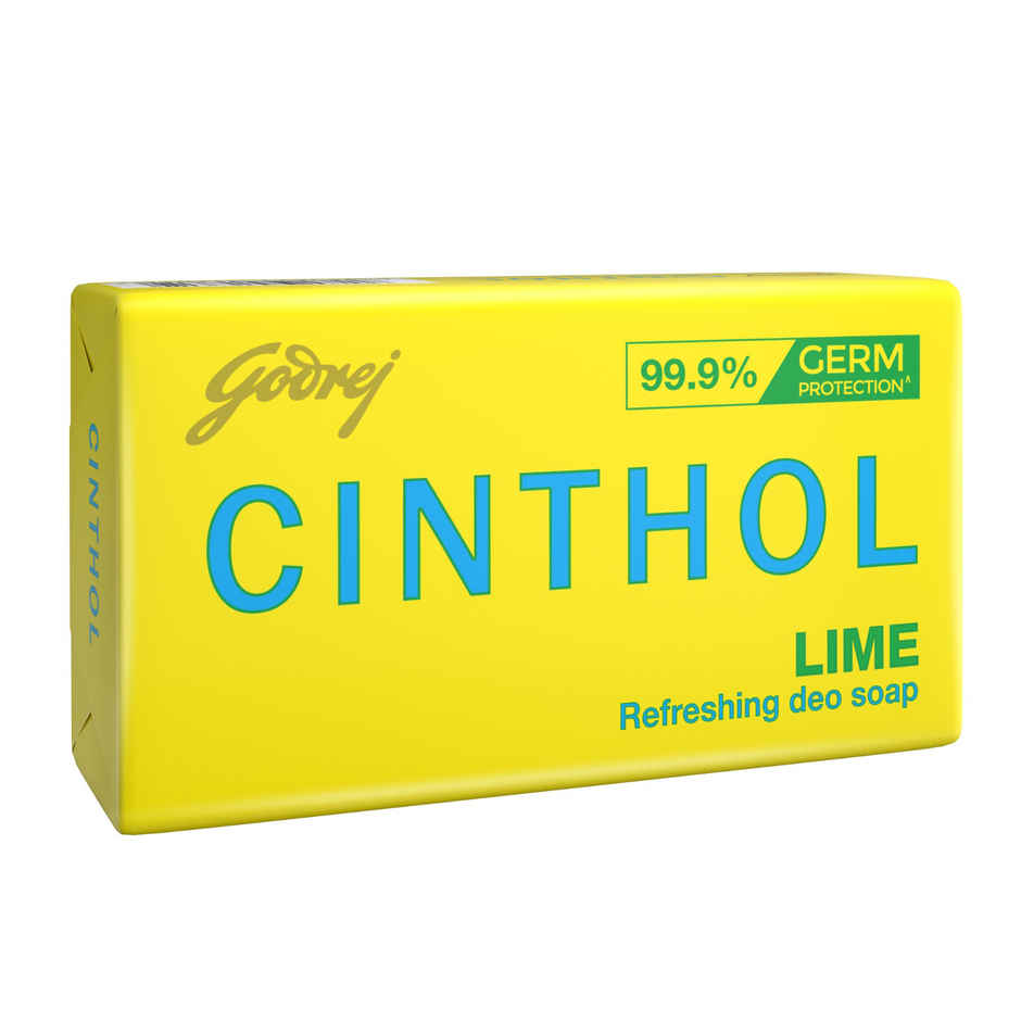 Cinthol Lime Bath Soap - Value Pack, For Men & Women