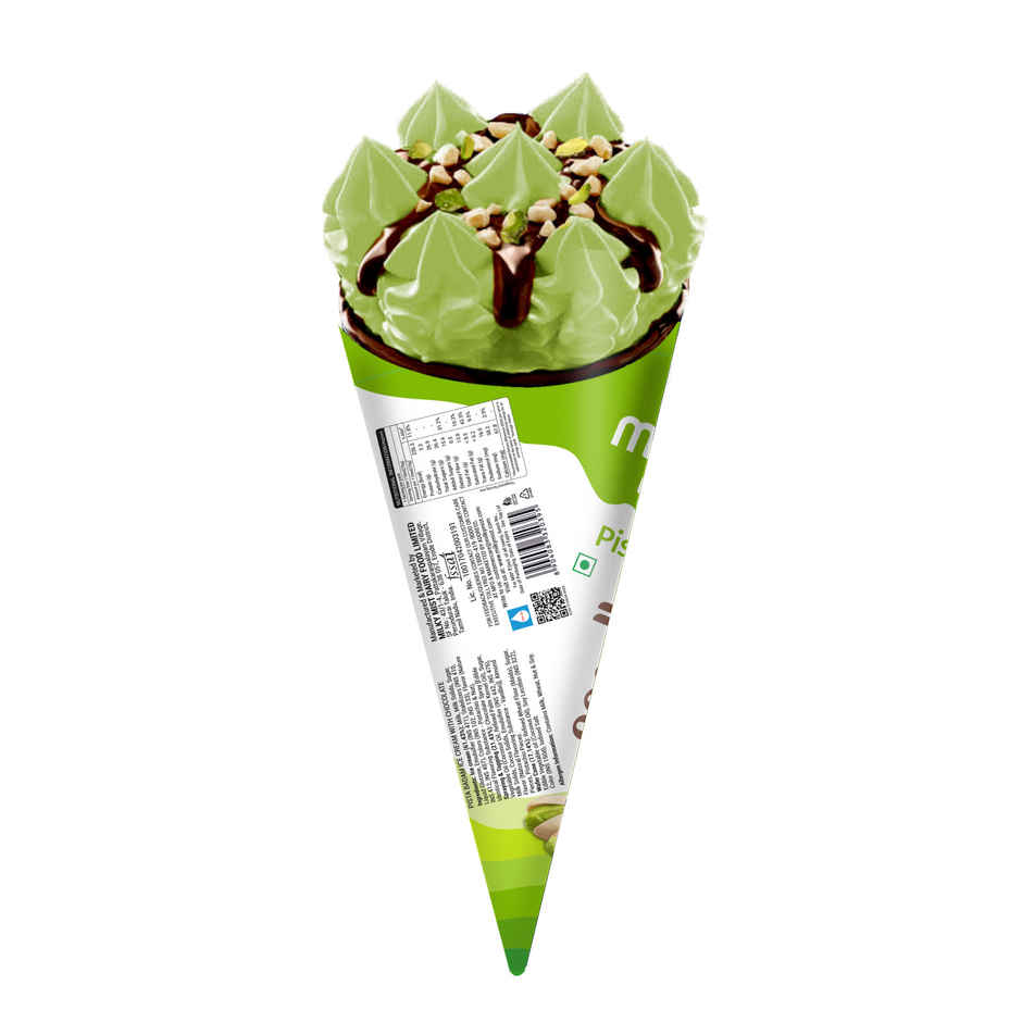 Milky Mist Badam Pista Ice Cream Cone