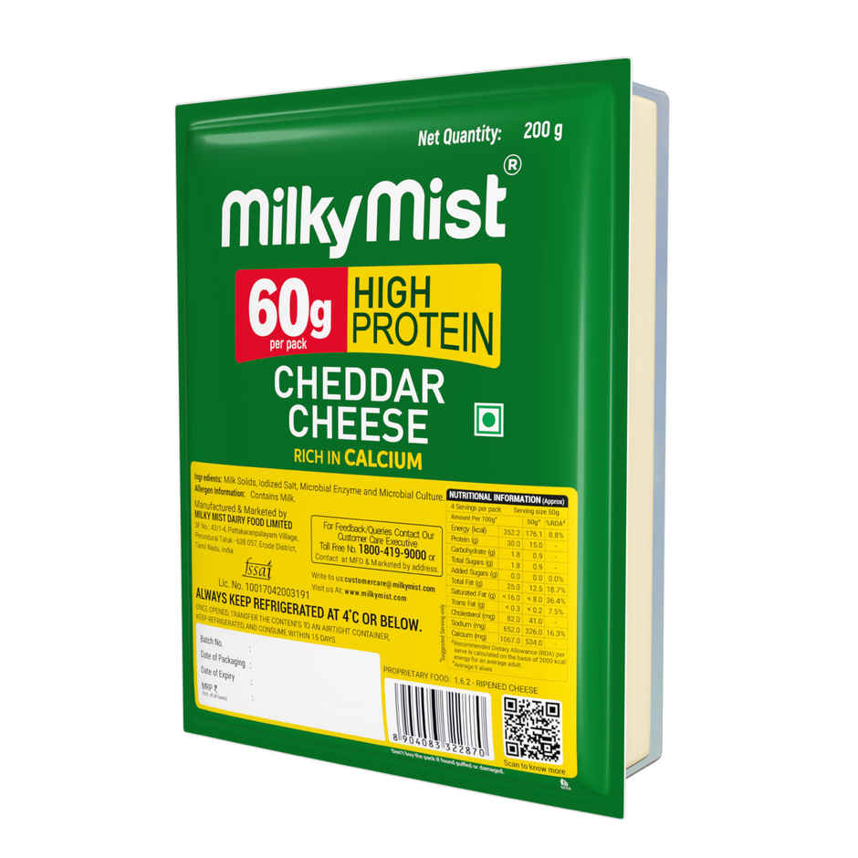 Milky Mist High Protein Cheddar Cheese