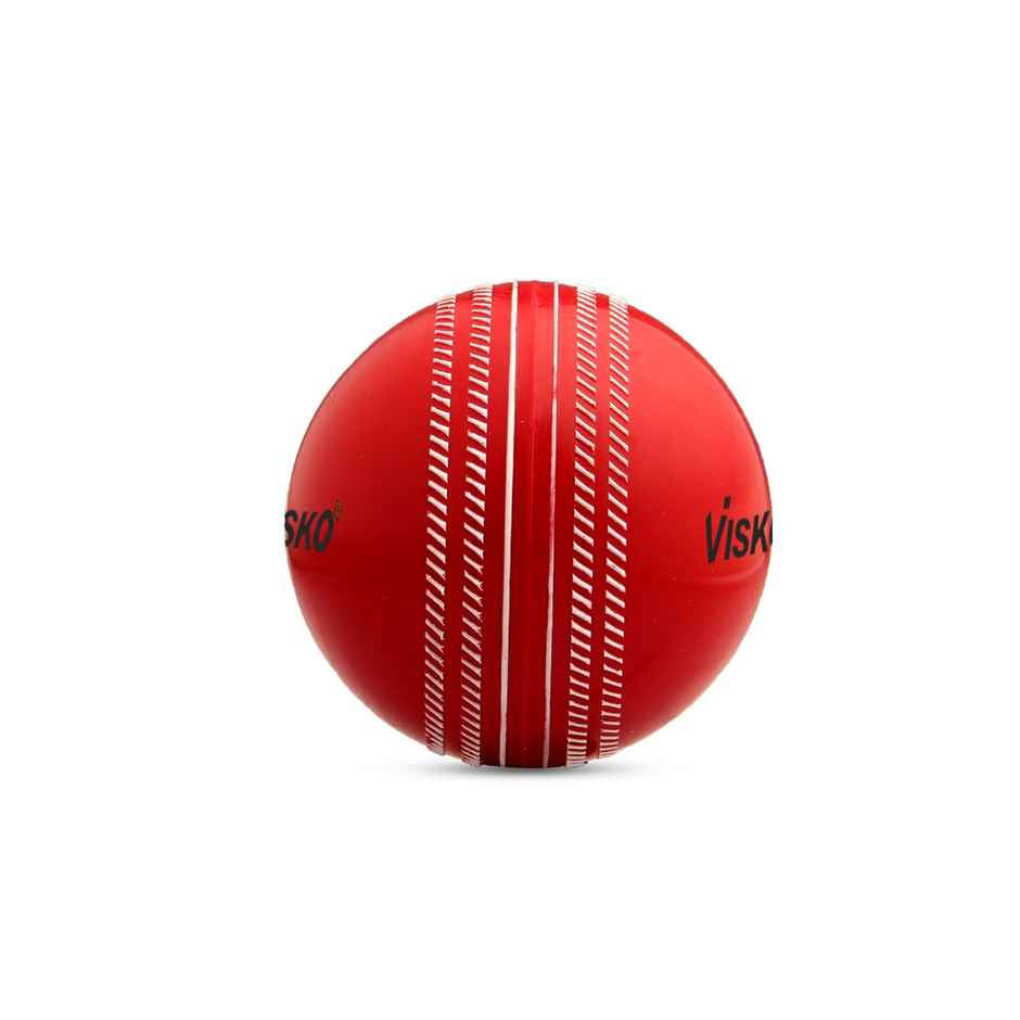 Visko MOI0011 Synthetic Cricket Wind Ball | Pack of 1 | Red