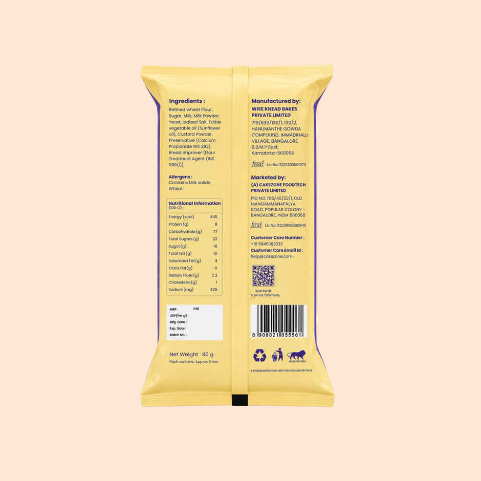 Cakezone Milk Rusk