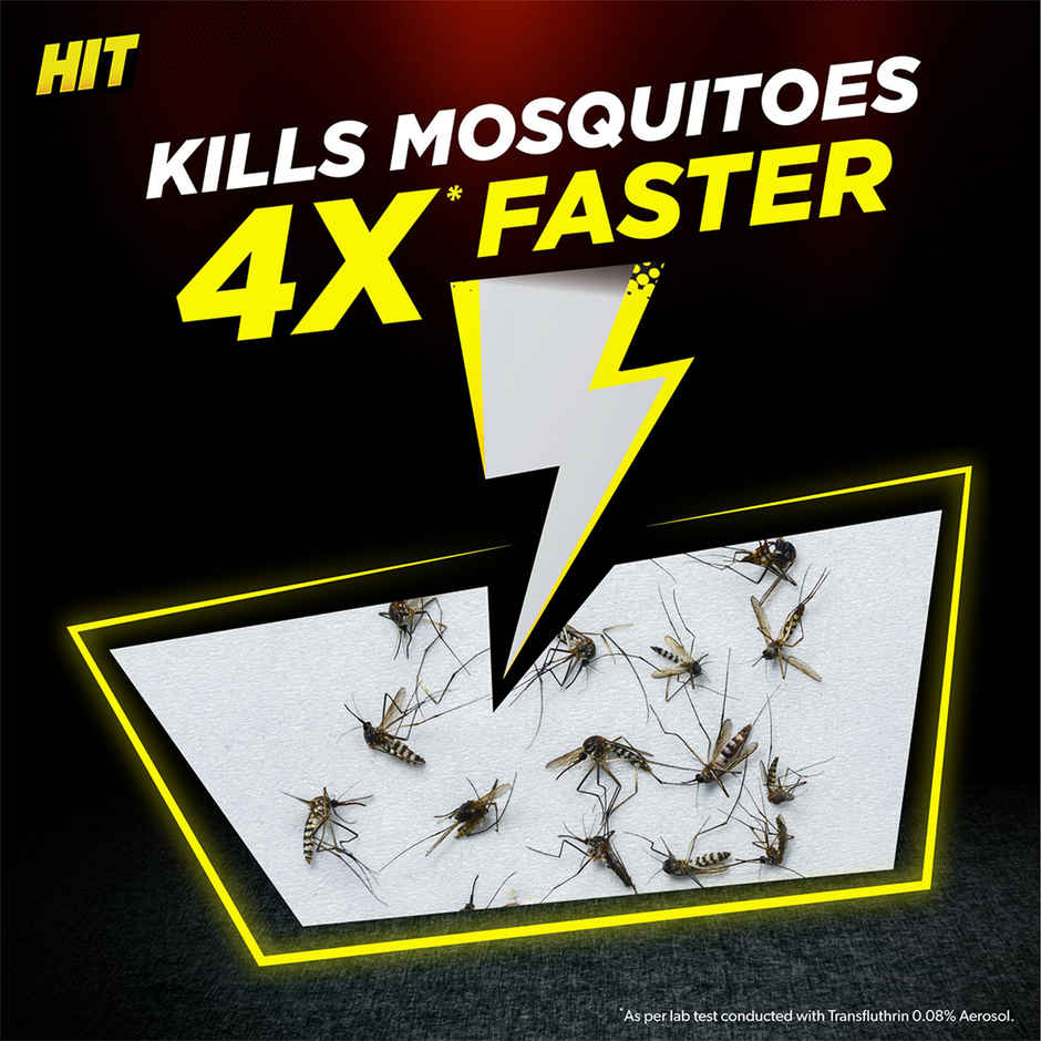 Hit Lime Fragrance Flying Insect & Mosquito Repellent Spray Combo