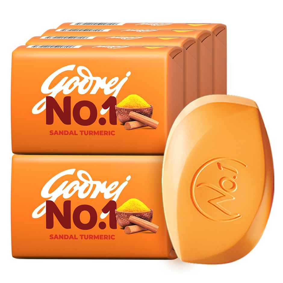 Godrej No.1 Sandal And Turmeric Bath Soap