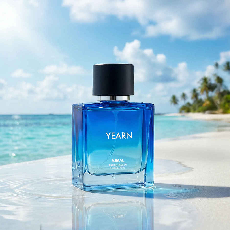 Ajmal Yearn Eau De Perfume Aquatic Perfume | Long Lasting Scent Spray | Party Wear Gift For Men