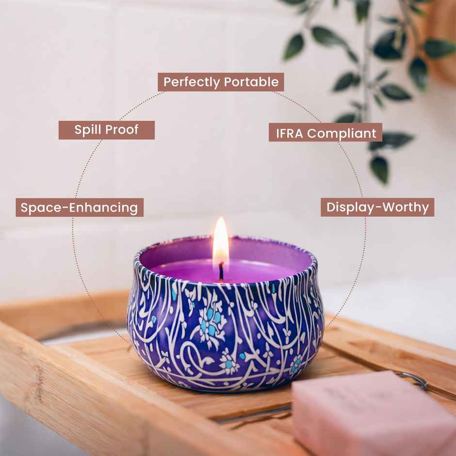 IRIS Aroma Tin Candle | Assorted Fragrance